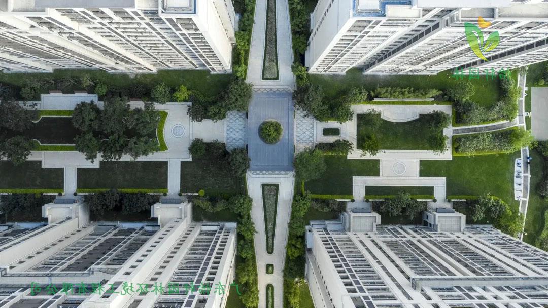 肇庆中海·新城1号小区景观绿化设计案例