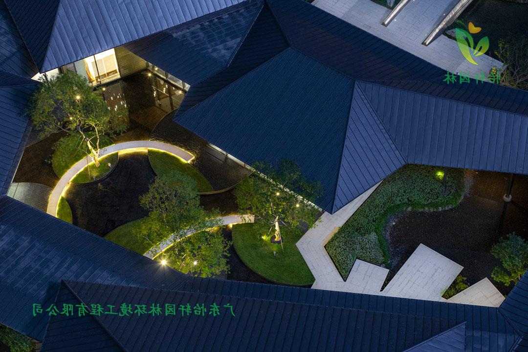 肇庆保利珑湾花园小区绿化景观设计实景图