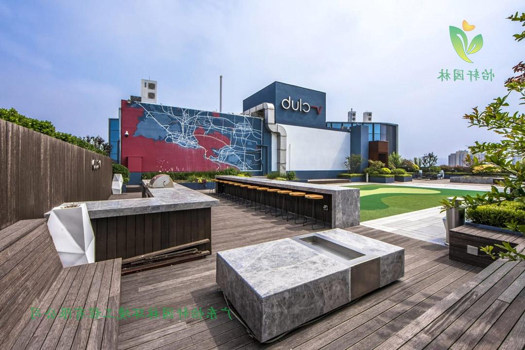 万科地产深圳总部屋顶花园欢迎访问十大电子网址设计改造实景图